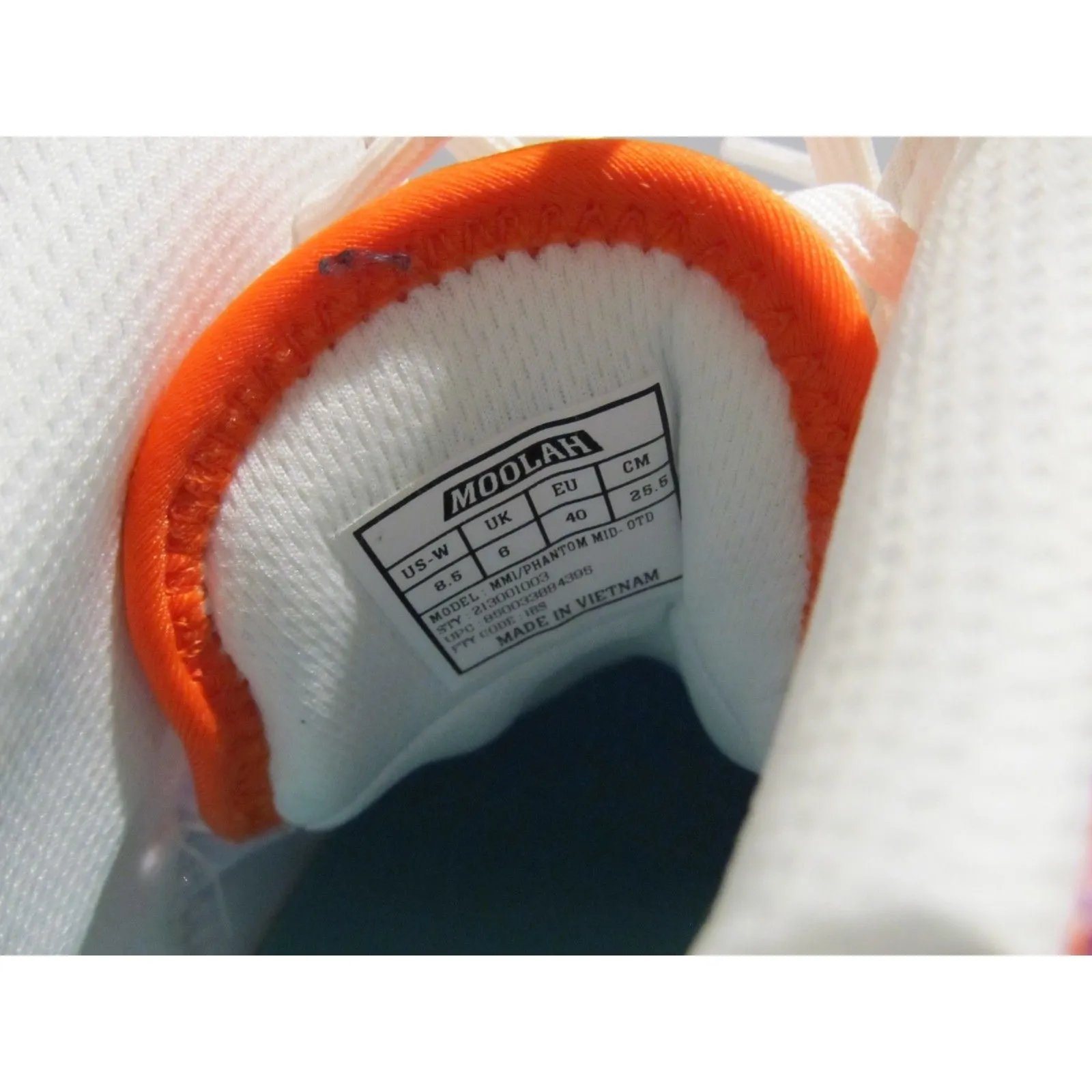 Moolah Kicks Phantom 1 Women’s Basketball Shoes Size 8 | Tie - Image 6