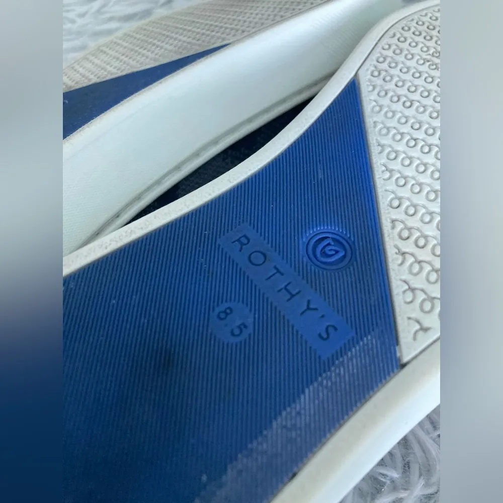 Rothy’s The Original Slip on Sneaker in grey Camo - Image 7