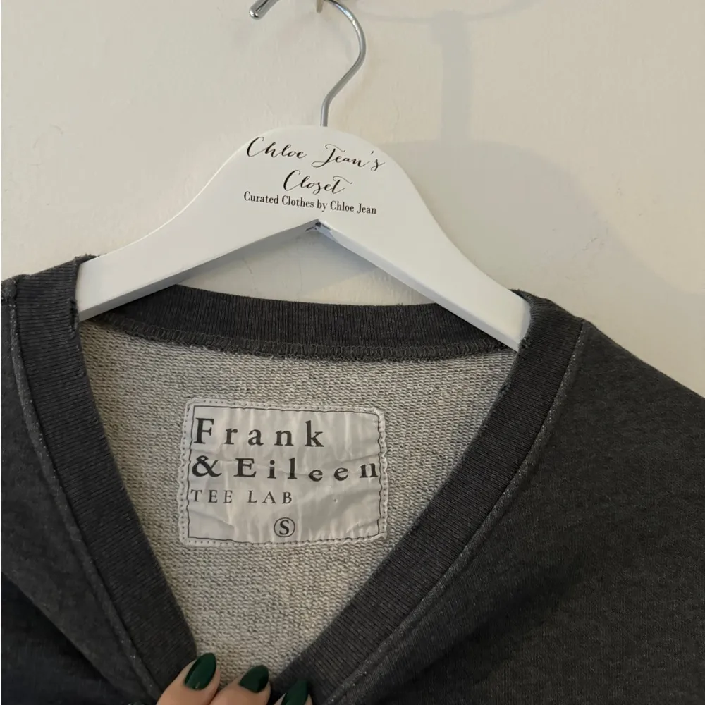 FRANK & EILEEN Dark Gray Pullover S - Image 3