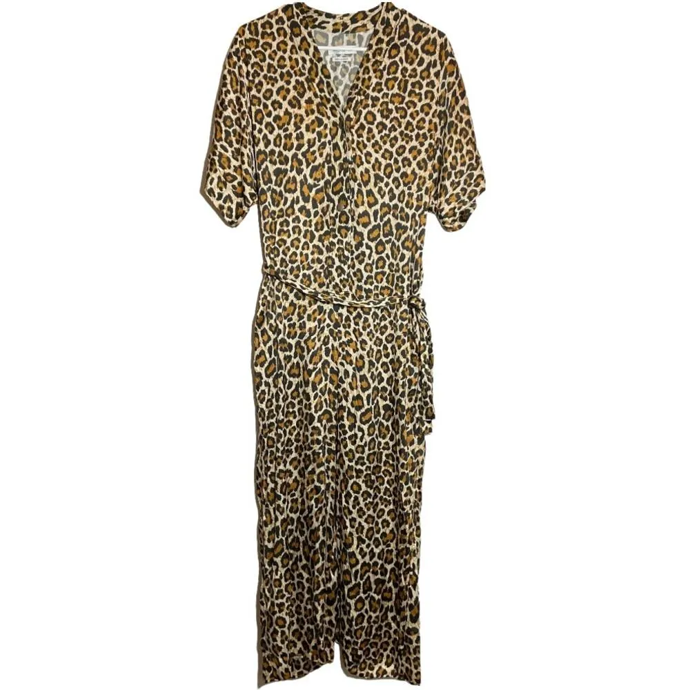 OVERLOVER Cherokee Jumpsuit Leopard Playsuit V - Image 2