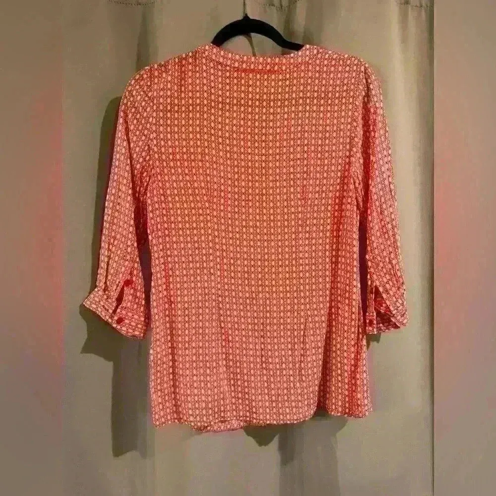 Women’s Red Ava Christina Blouse - Image 3