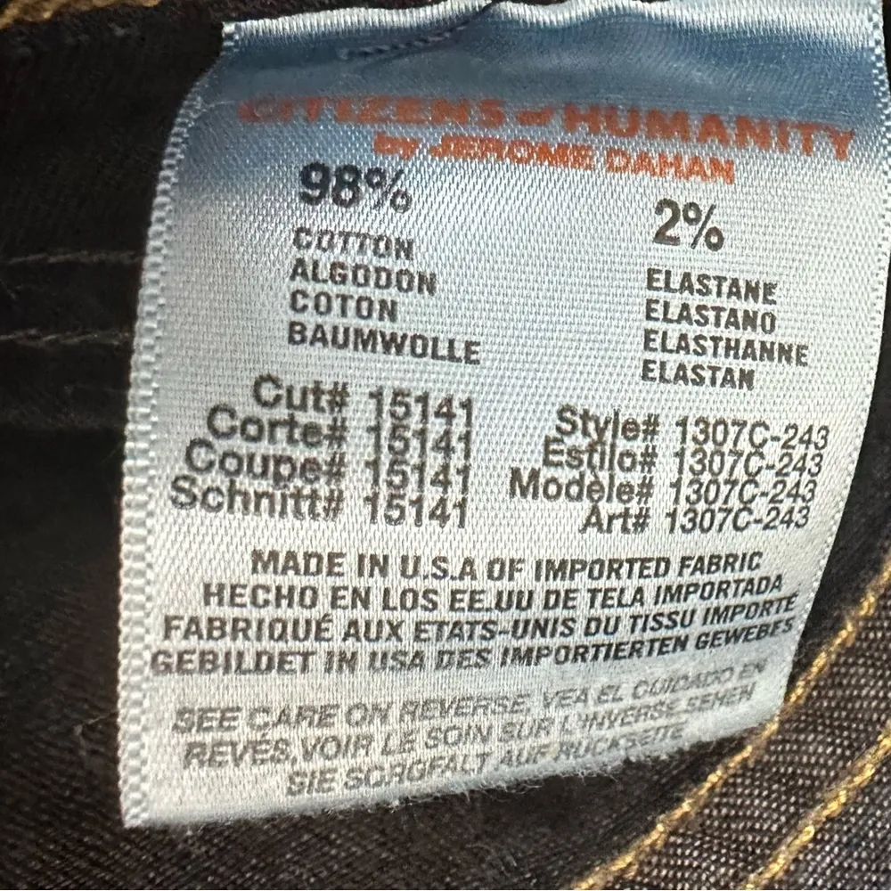 C of H Boot Cut Dark Wash Jeans Women’s 27 Blue - Image 10