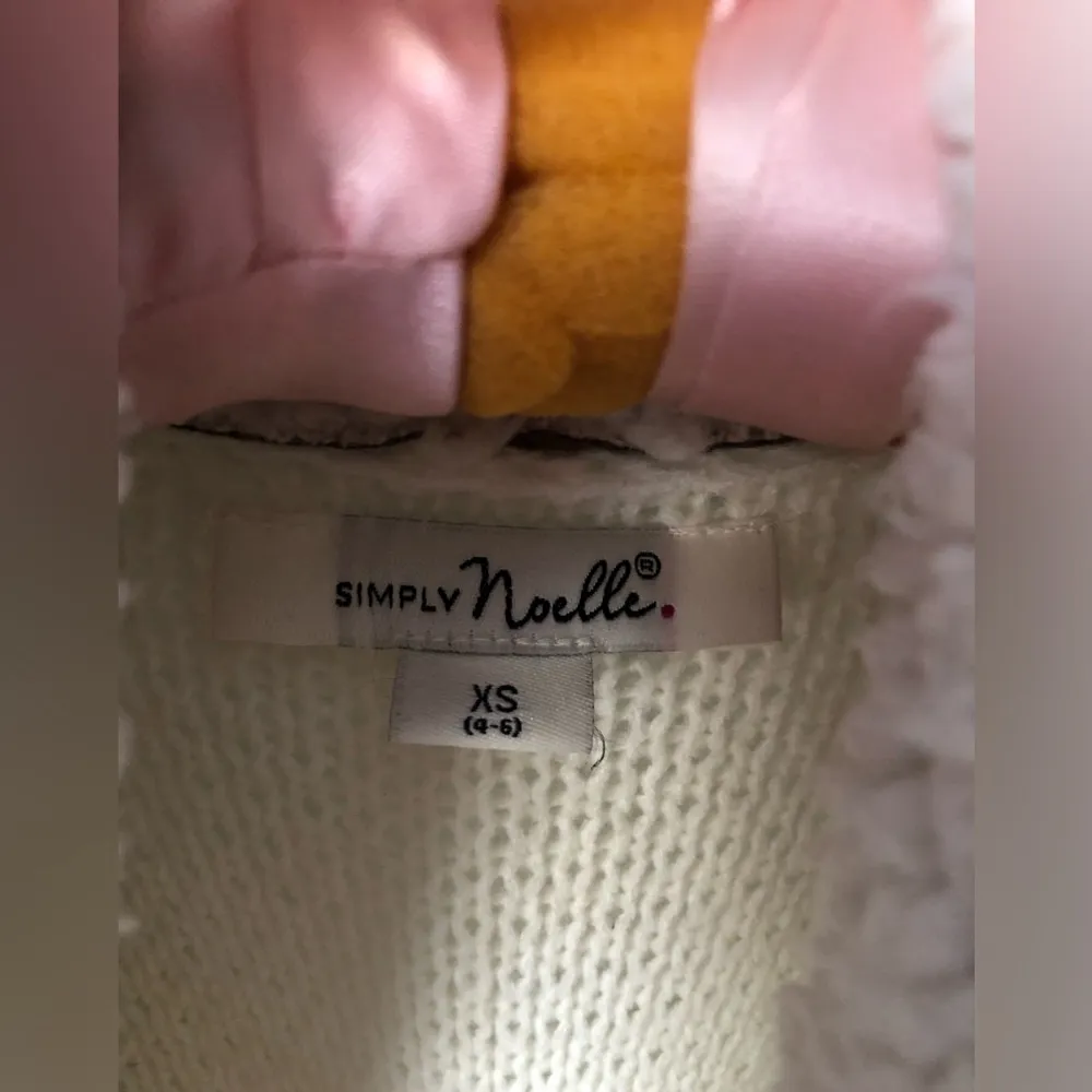 Faux Suede Sherpa & Knit Sweater Jacket women Size XS - Image 6