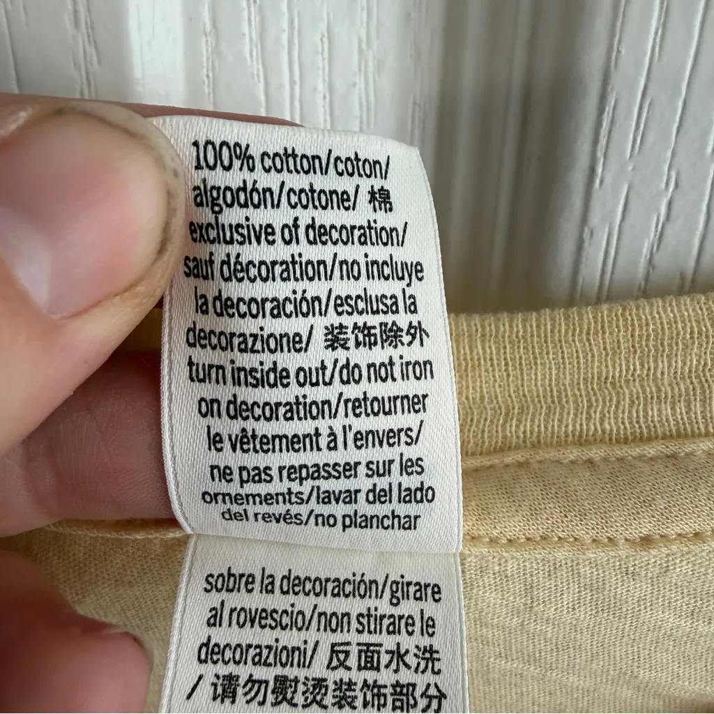 Pink Victoria’s Secret Laguna Beach cropped long sleeve size large - Image 4