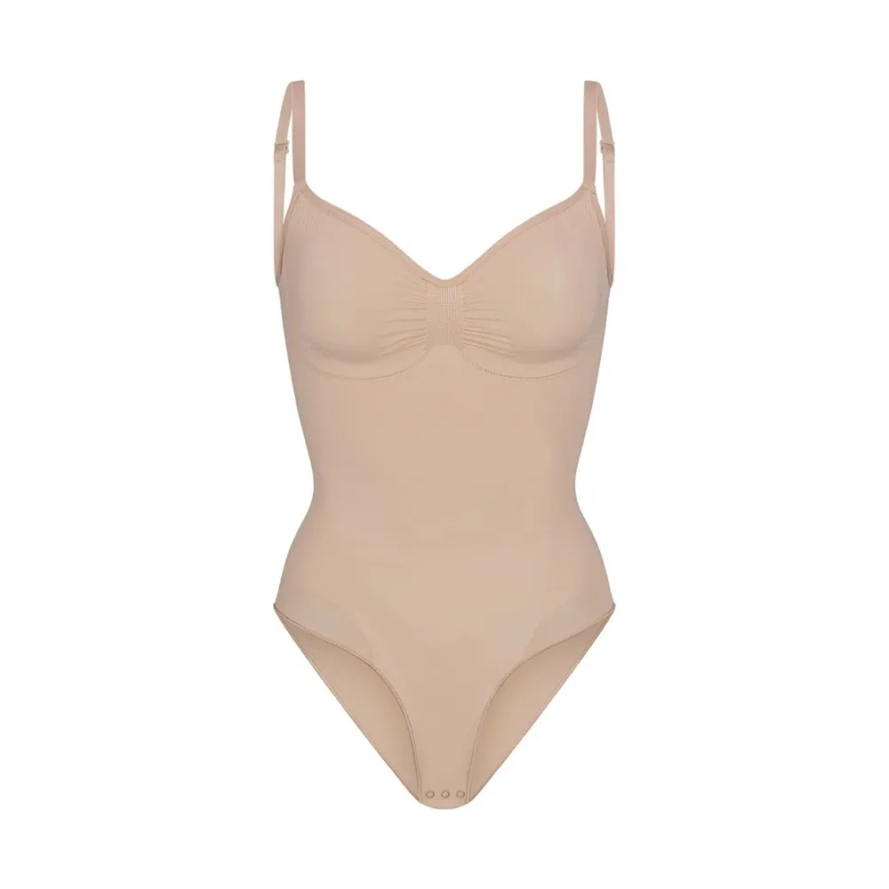 SKIMS SEAMLESS SCULPT BRIEF BODYSUIT‎ Mica Clay Size XL NWOB - Image 3