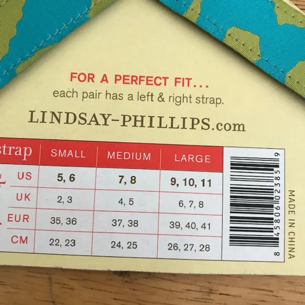 Lindsay Phillips Maureen Switchflops straps NWT Blue Size undefined - Image 4