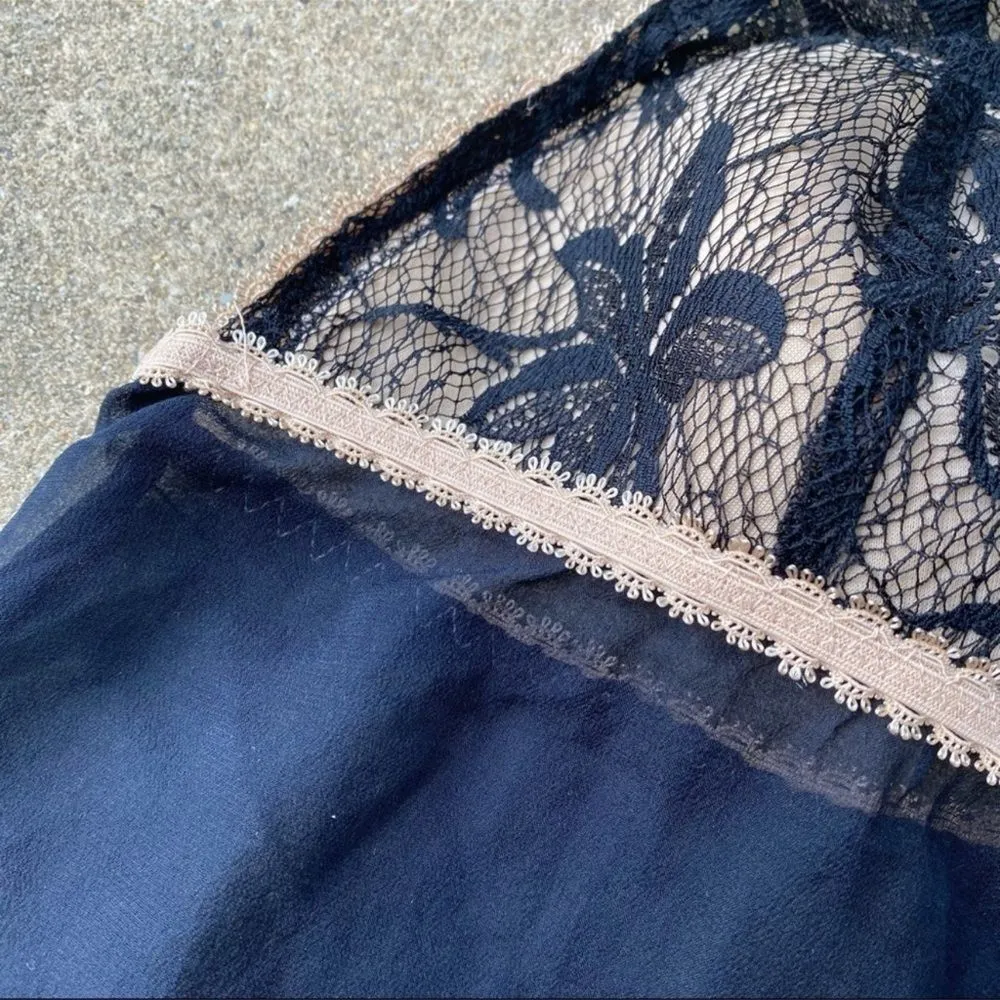 Victorias Secret Lace Sheer Neglige Babydoll Top - Image 7