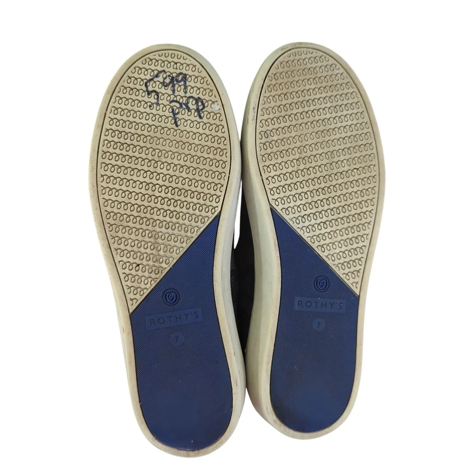 Rothy's The Original Slip-on Sneakers Black Camo‎ Loafers Flats Women's Size 7 - Image 7