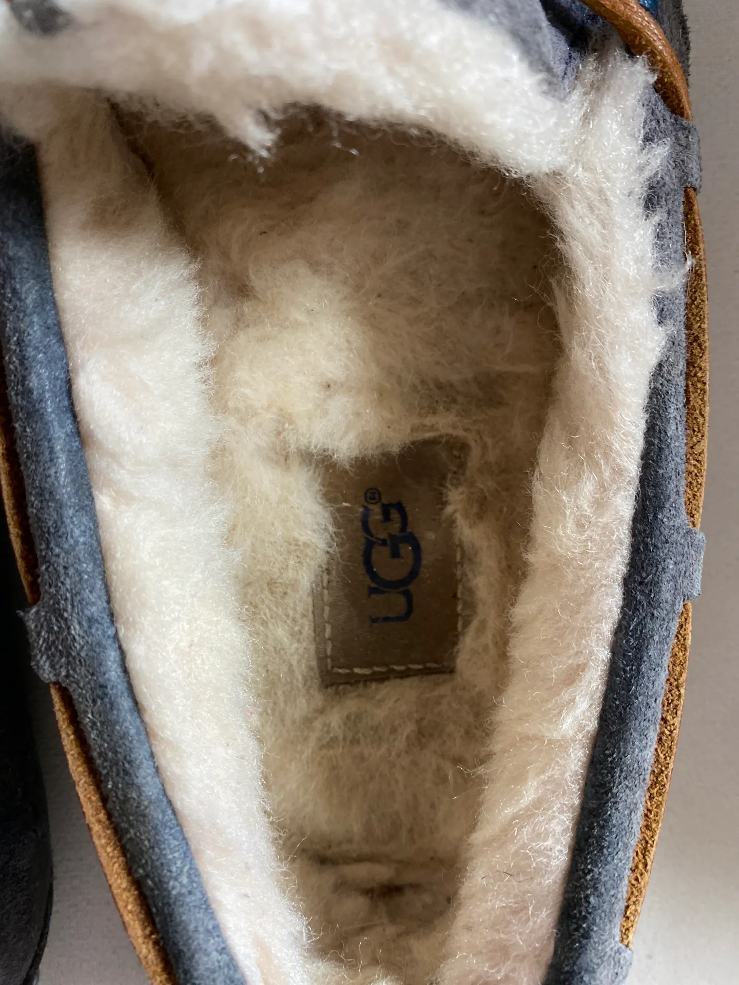 UGG Navy Blue Slippers - Image 6