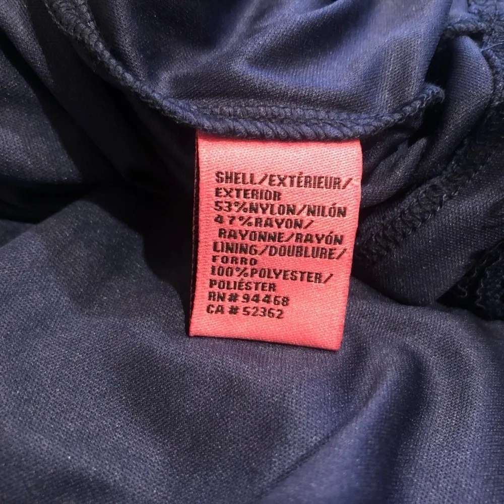 🆕 Betsey Johnson lace bell long sleeve mini dress 4 navy blue floral stretch - Image 10