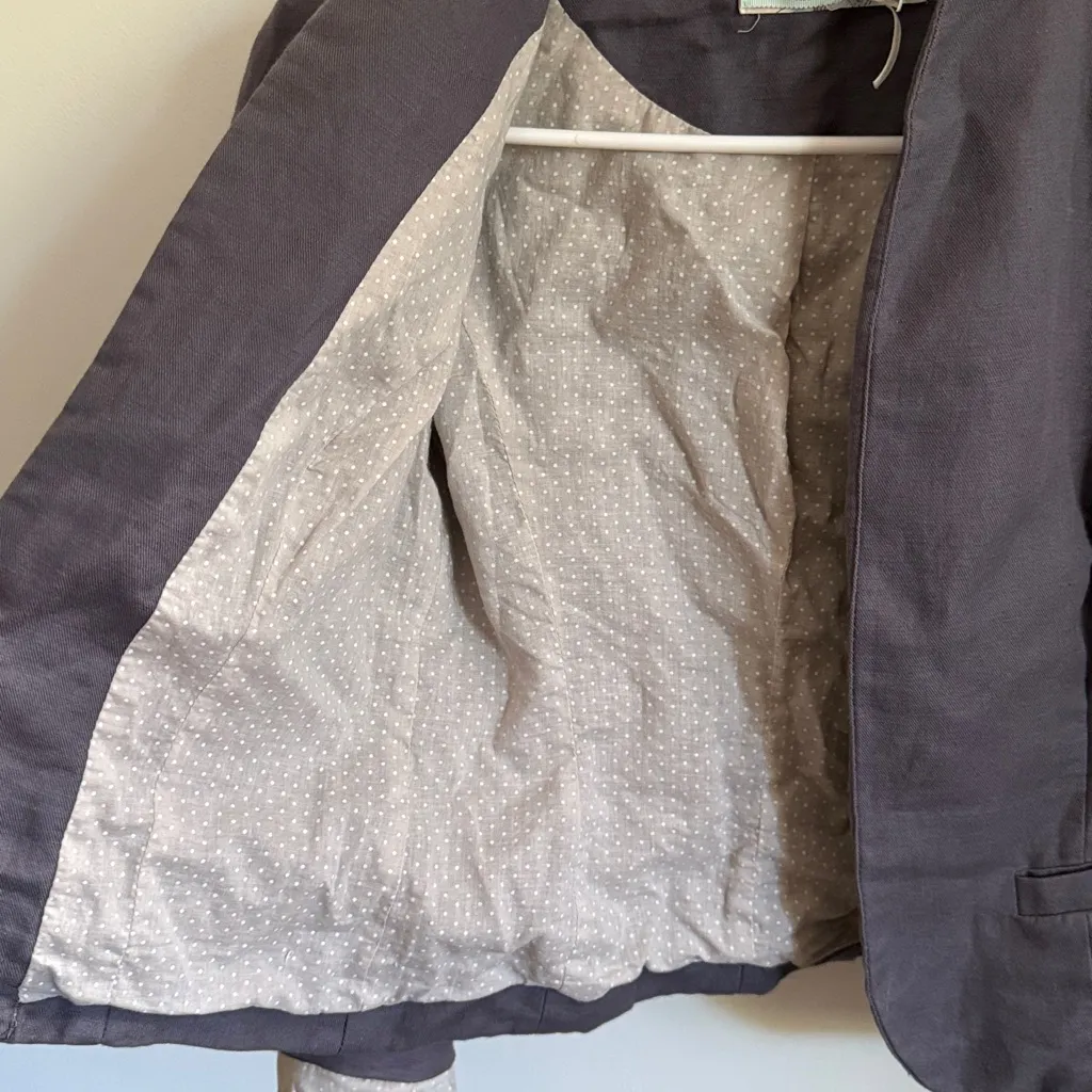 Kimchi Blue Open Front Grey Blazer - Image 2