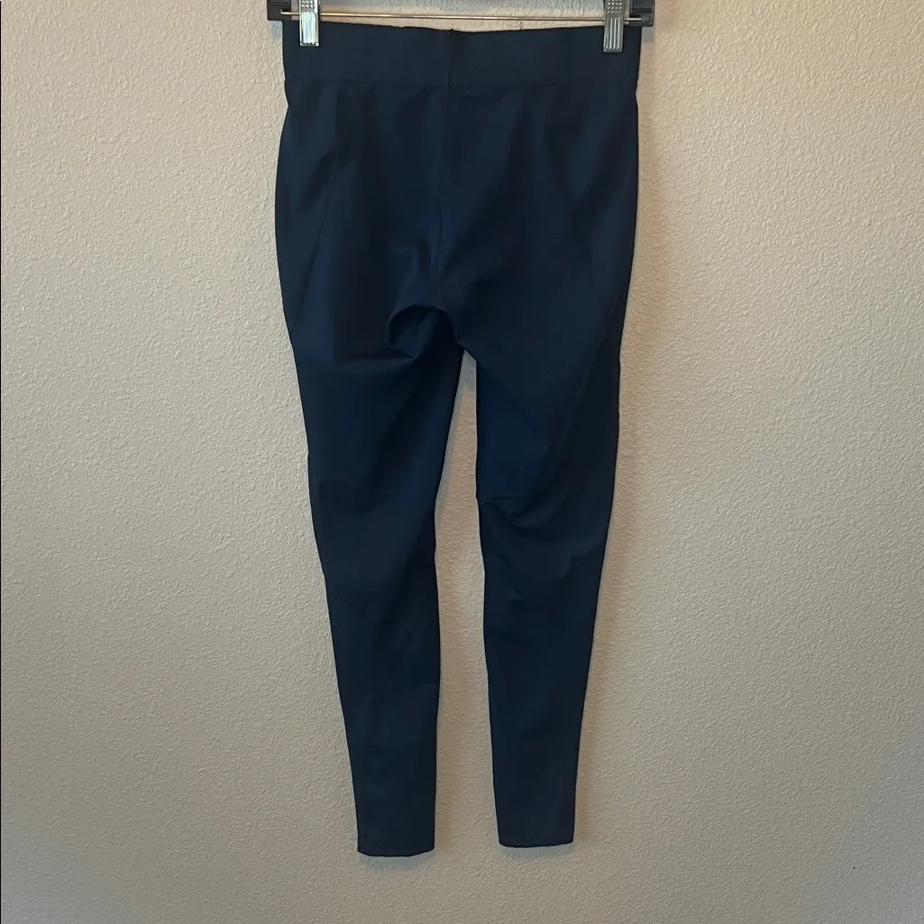 Adidas Techfit Compression Leggings Blue Size Medium - Image 2