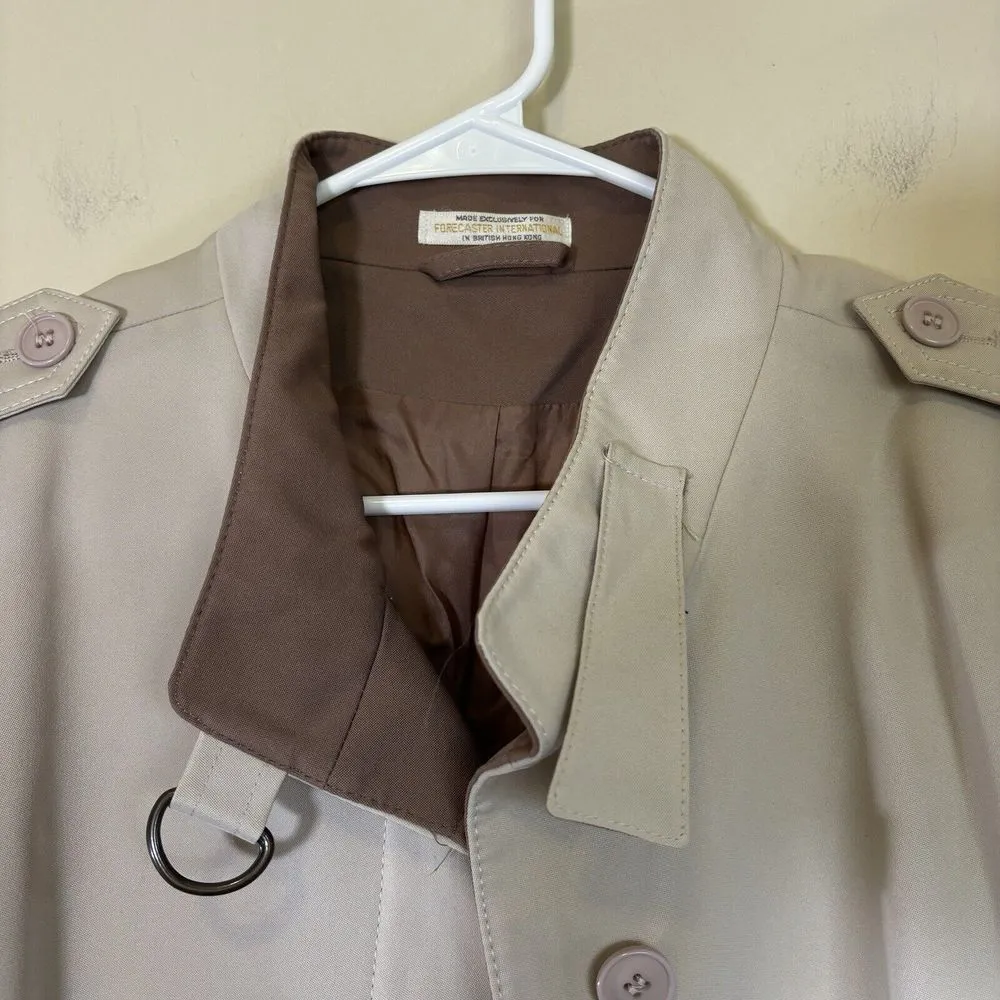 Vintage Forecaster of Boston‎ 13/14 Knee Length Women's Trench Coat Size undefined - Image 3