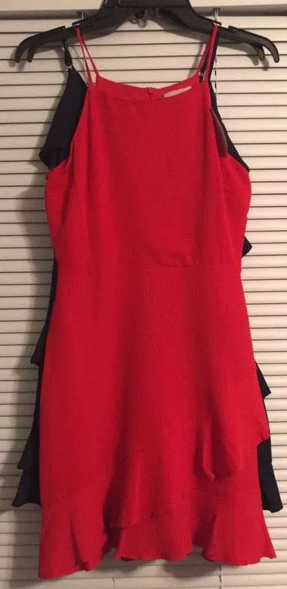 Red Ruffle Dress - Image 2