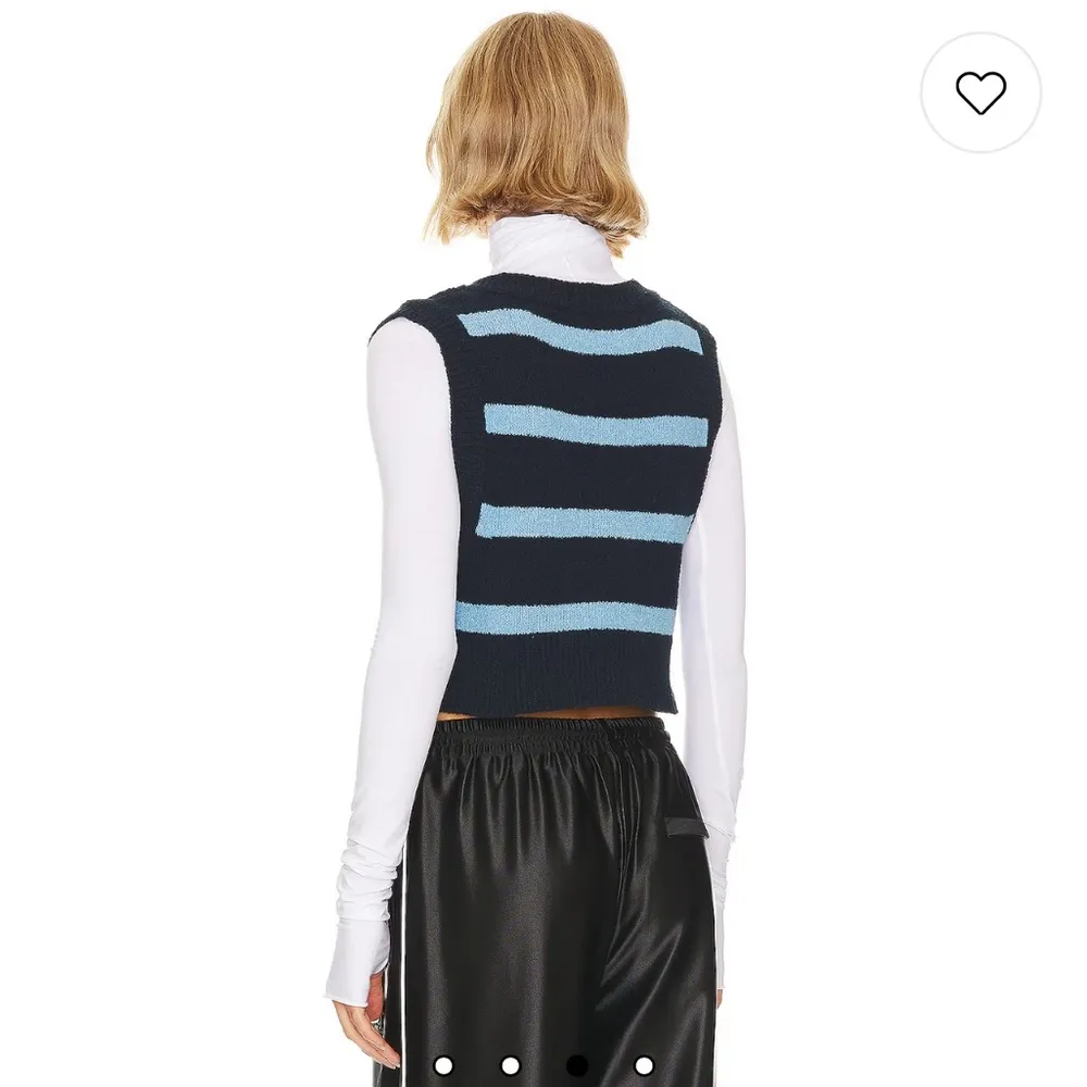 Free people Santa Monica Vest in Navy Dusk Combo size L - Image 3