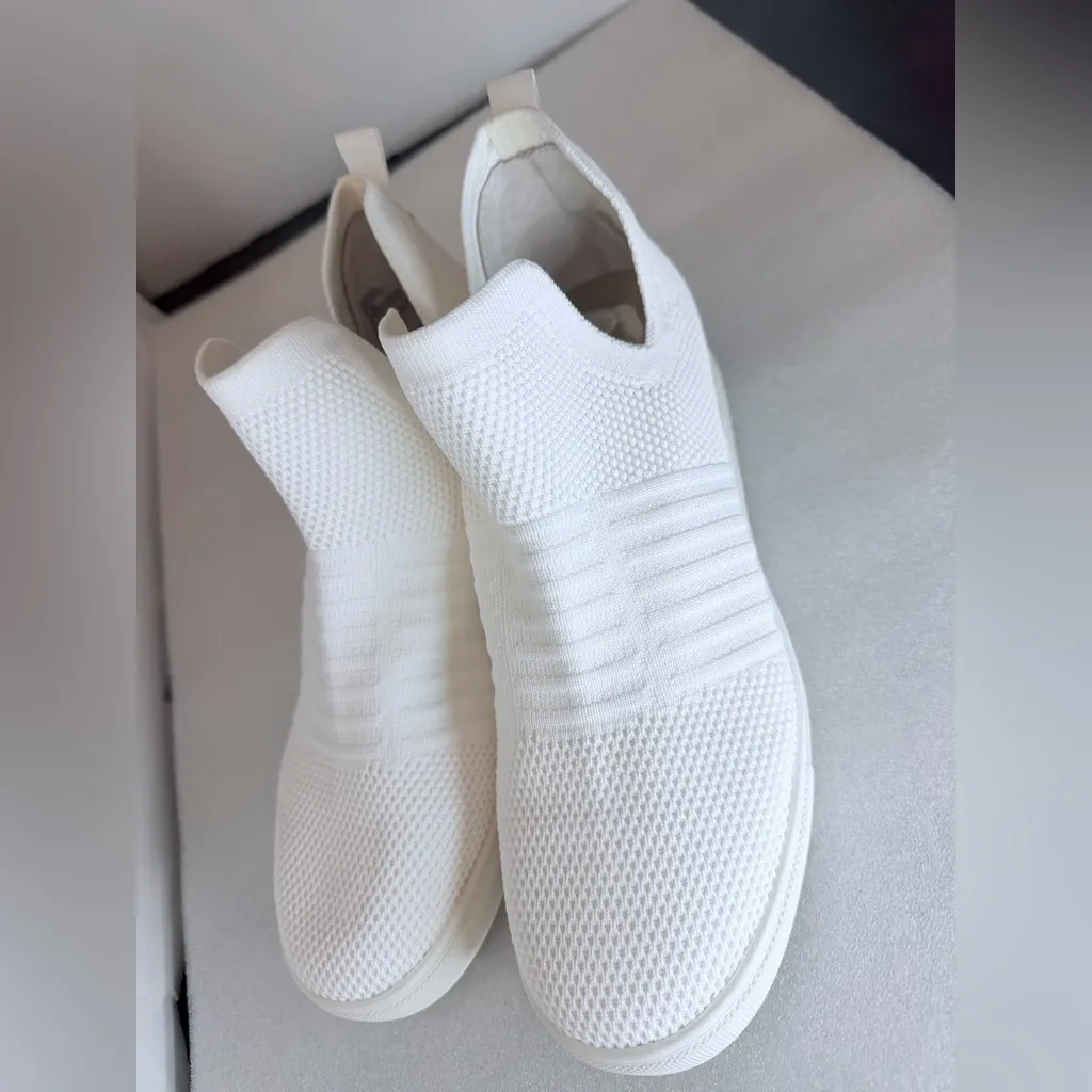 Steve Madden Brysin Mesh Sneakers White Size 8.5 - Image 4