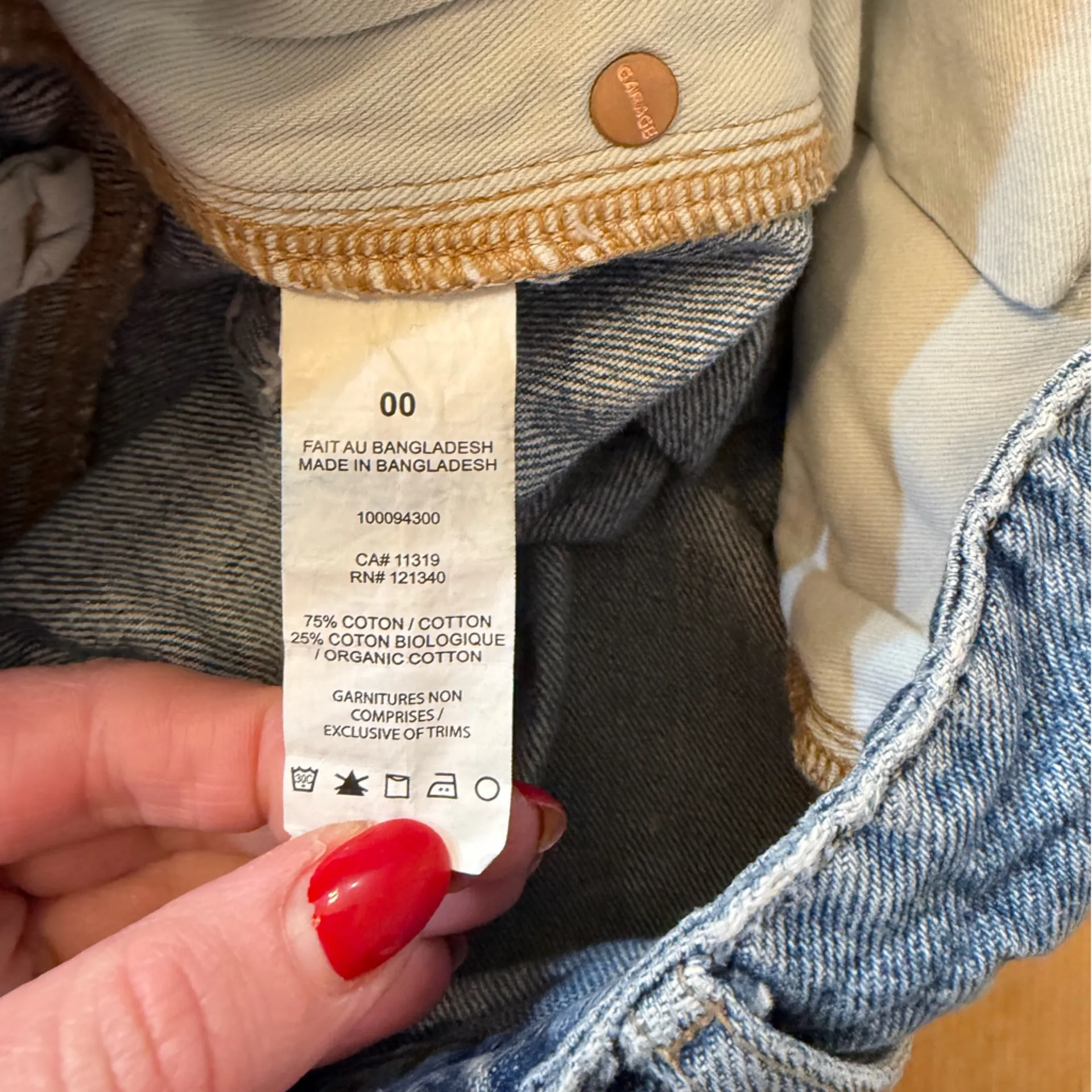 Garage Slouchy Straight Leg Jeans - Image 4