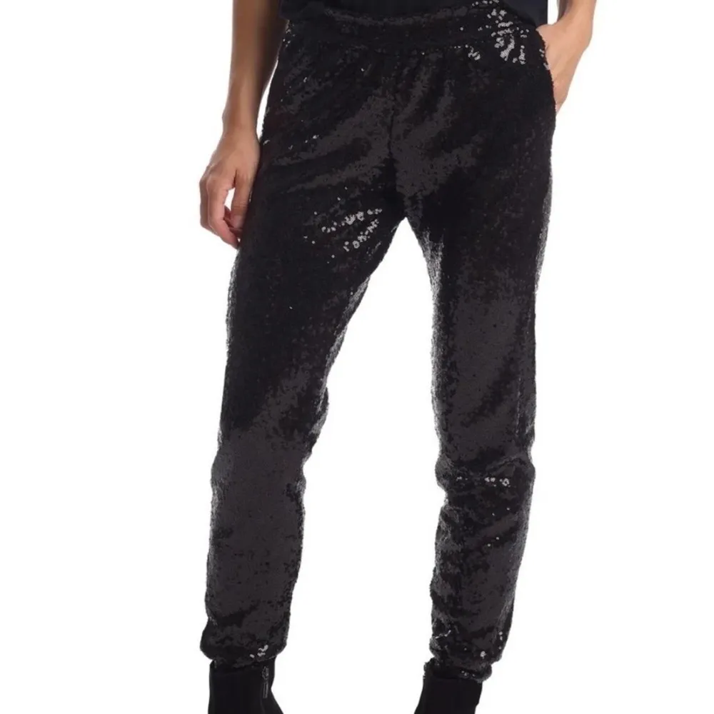 Commando Sequin Jogger Black Large Black -‎ SLG381 - Image 2