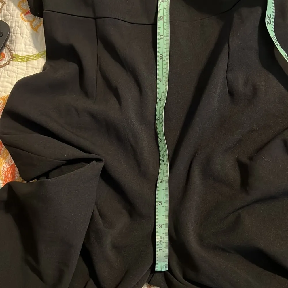 VALENTINE black junior medium romper ruffle sleeves formal wedding funeral NWOT Size undefined - Image 5