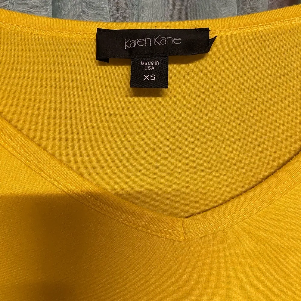 Karen Kane- bright yellow blouse XS - Image 2