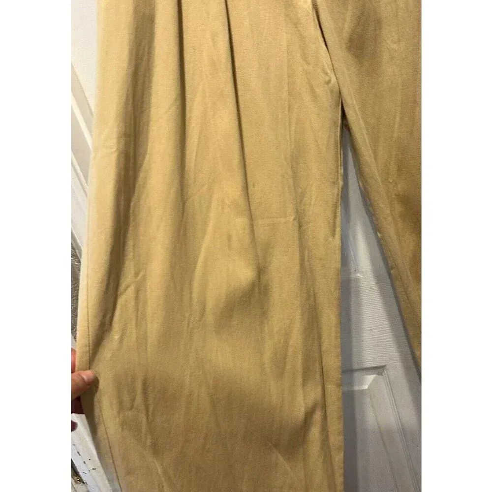 Universal Thread Lyocell High-Rise Loose Fit Pleated Chino Pants‎ Womens 12 NWT - Image 3