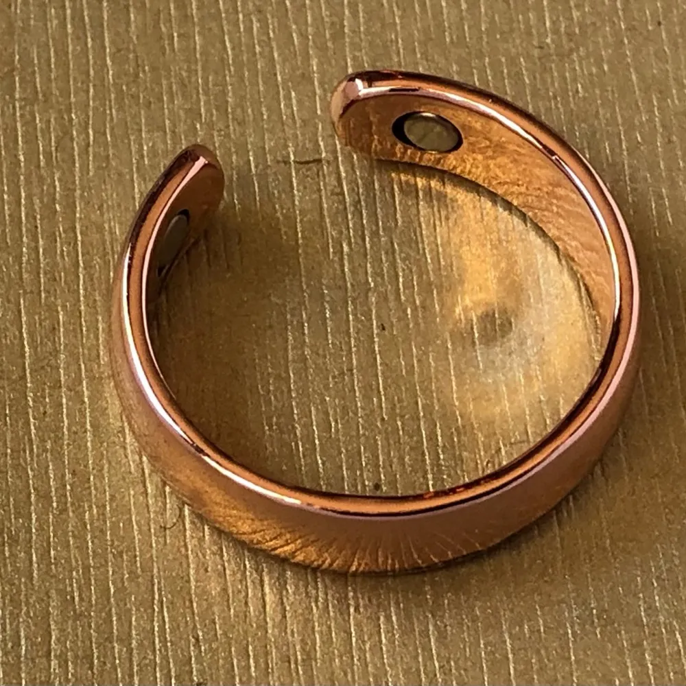 Pure Copper Ring Magnetic Energy Cuff Ring - Image 2