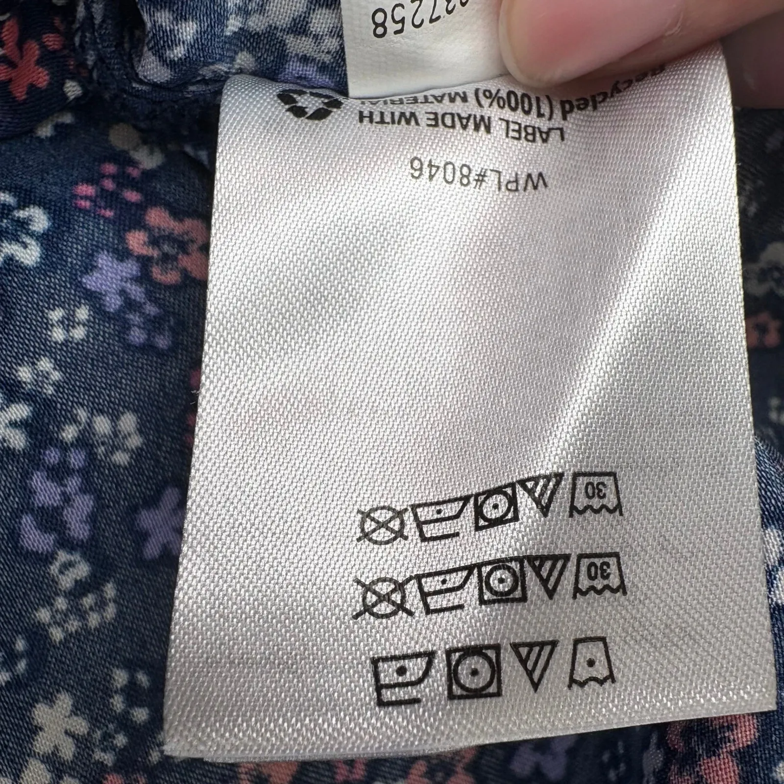 Charter Club Women's Satin Floral Set Long Sleeve & Shorts Sleepwear XL/XXL - Image 11