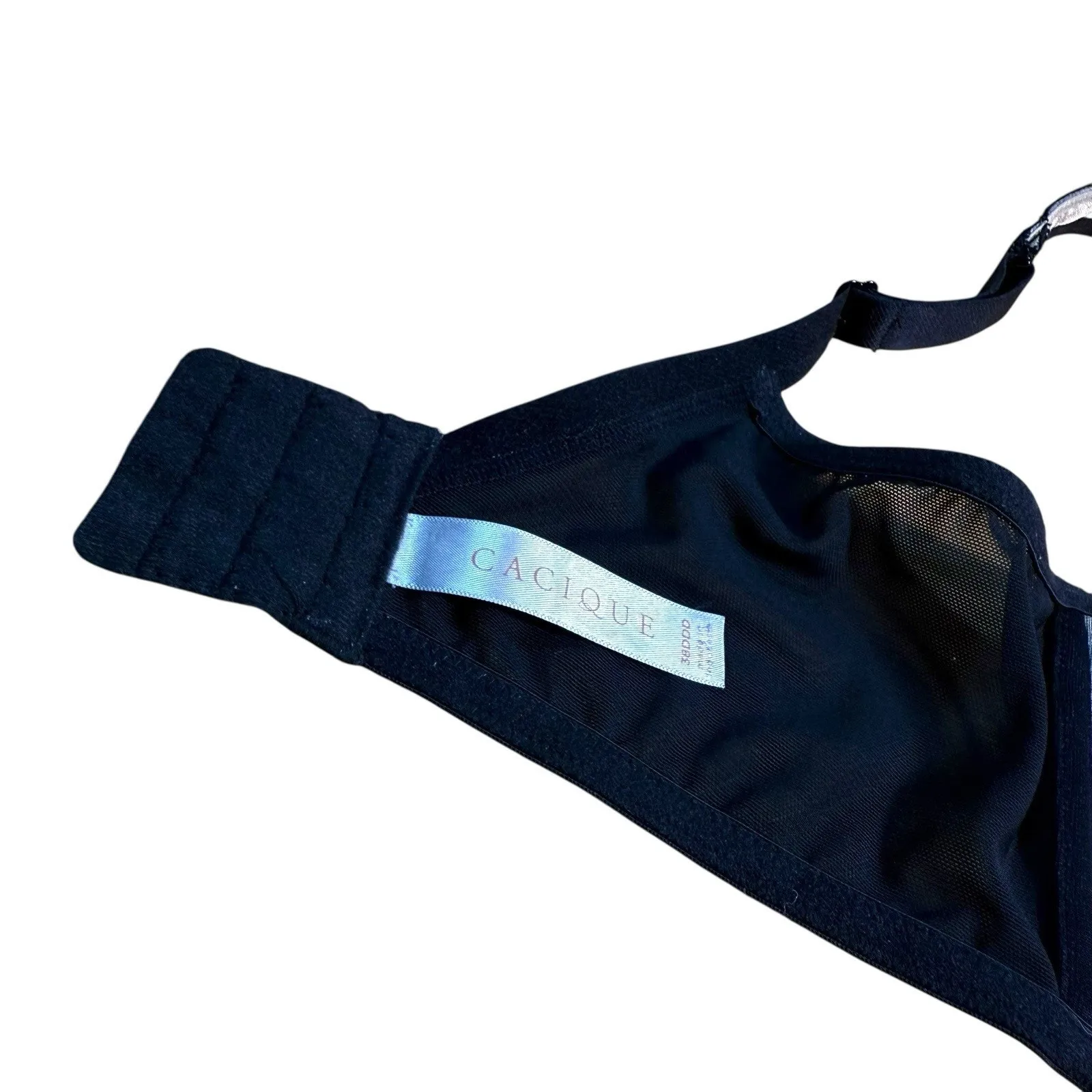 Cacique Bra 38DDD Modern Lace Covered Unlined Full Coverage Underwire Sexy - Image 5