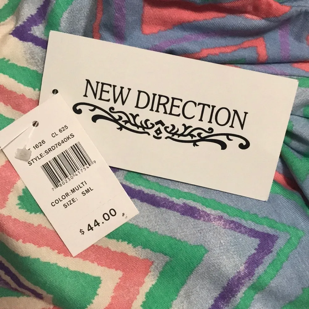 New direction multi color size small maxi skirt Blue - Image 4