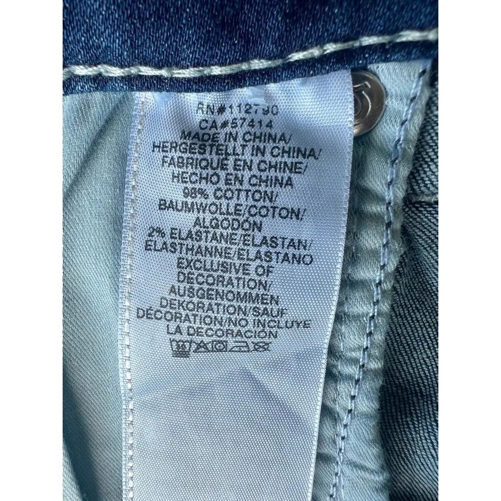 NWT Women True Religion Jennie Curvy Mid Rise Skinny sz 29 New - Image 12