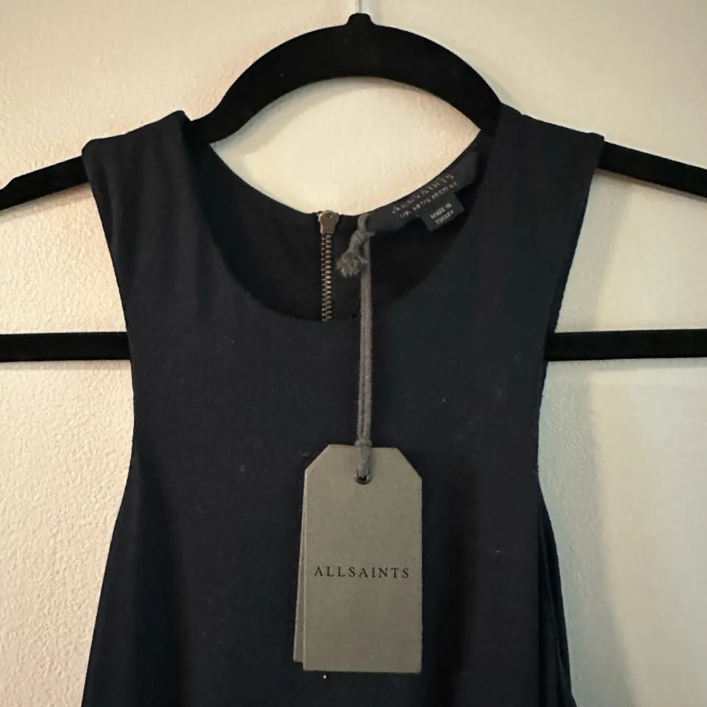 ALLSAINTS  Kuru Maxi Dress Black, size US 10 - Image 9