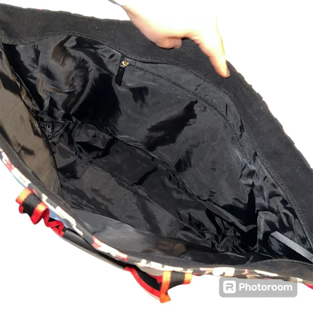 Victorias Secret Womens Large Bag Travel Weekend Leopard Cheetah Animal Print - Image 16