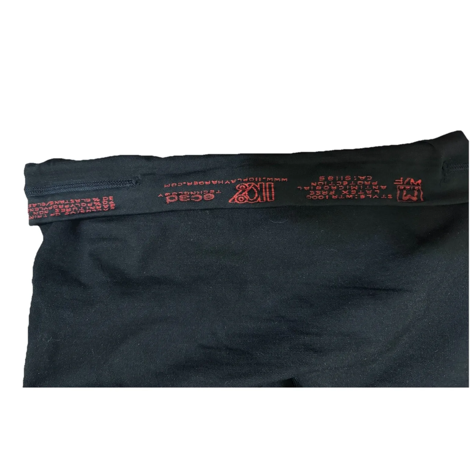 110% Play Harder Juggler Knicker 3/4 Length Compression Ice Pockets Size M $149 Black Size M - Image 3