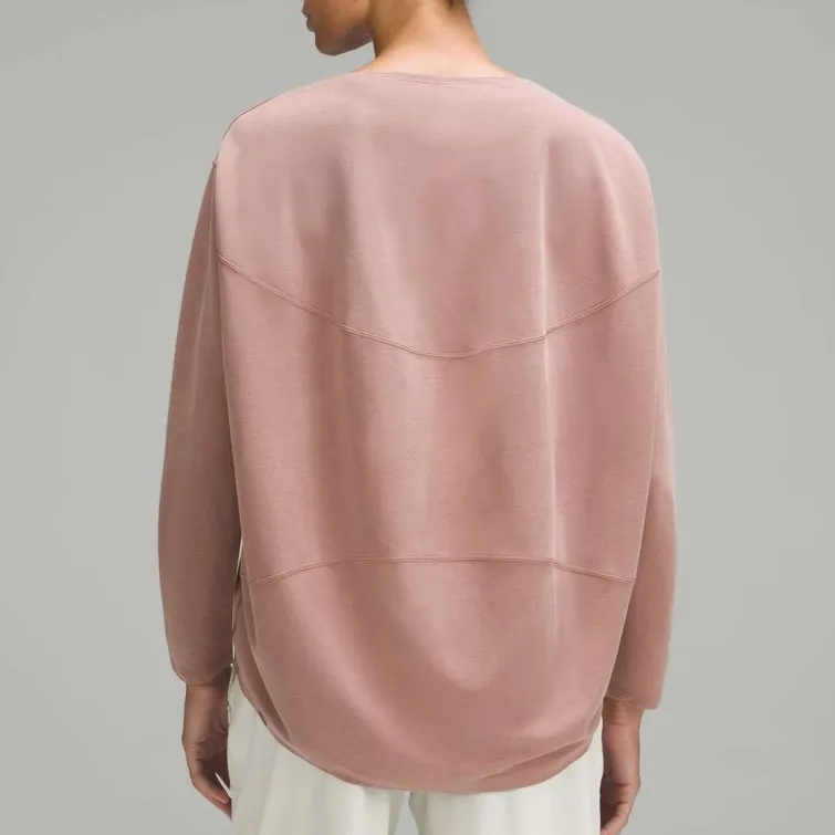Lululemon 4 Back in Action Long-Sleeve Shirt *Pique
In Twilight Rose Pink - Image 2