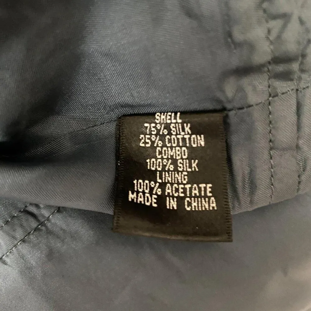 Adrianna Papell Boutique Navy Blue Mini Dress Womens Size 8 Cocktail Party Event - Image 8