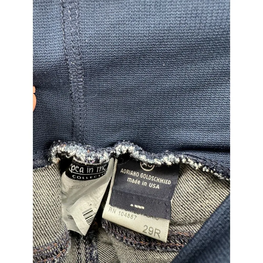 AG Adriano Goldschmied Pea In The Collection Maternity Pregnancy Denim Jeans 29R - Image 5