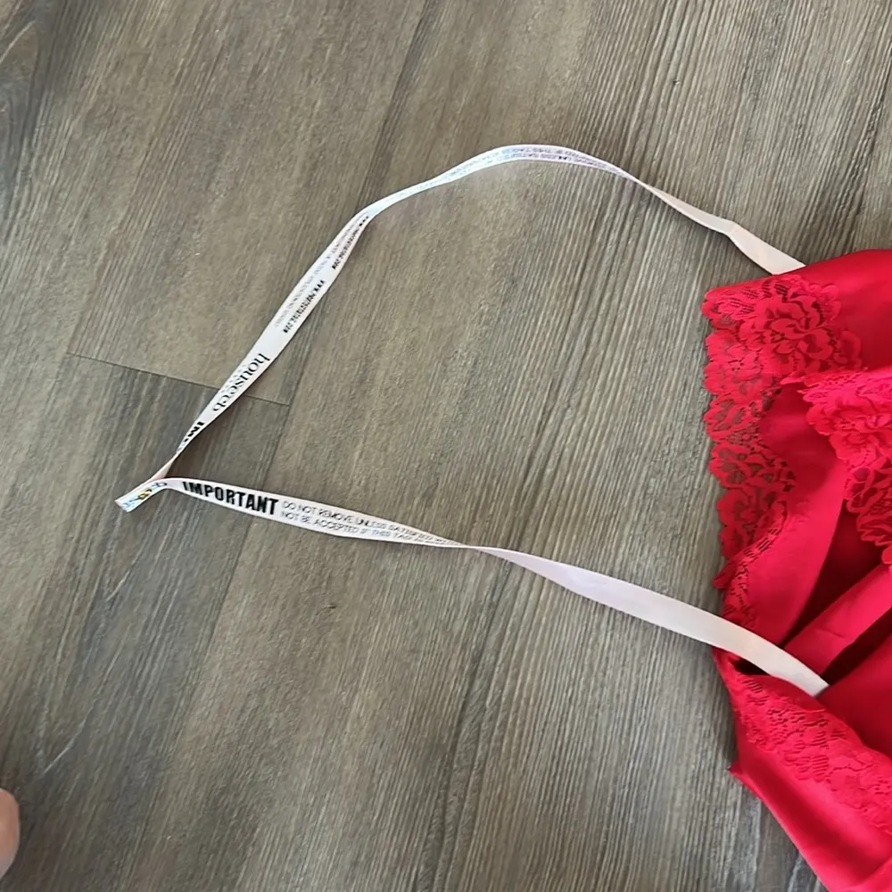 NWT House of CB SALMA RED ROSE SATIN SLIP DRESS - Image 10