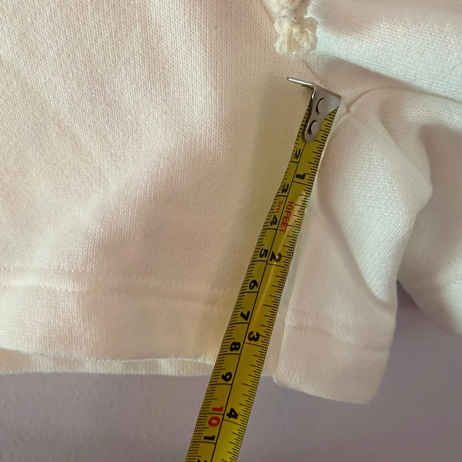 NWT Pistola White Terrycloth Baggy Sweatshorts Loungewear Women's size Small - Image 9