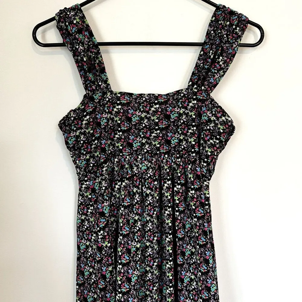 Express Tulle Floral Top - Size: Extra Small - Image 6