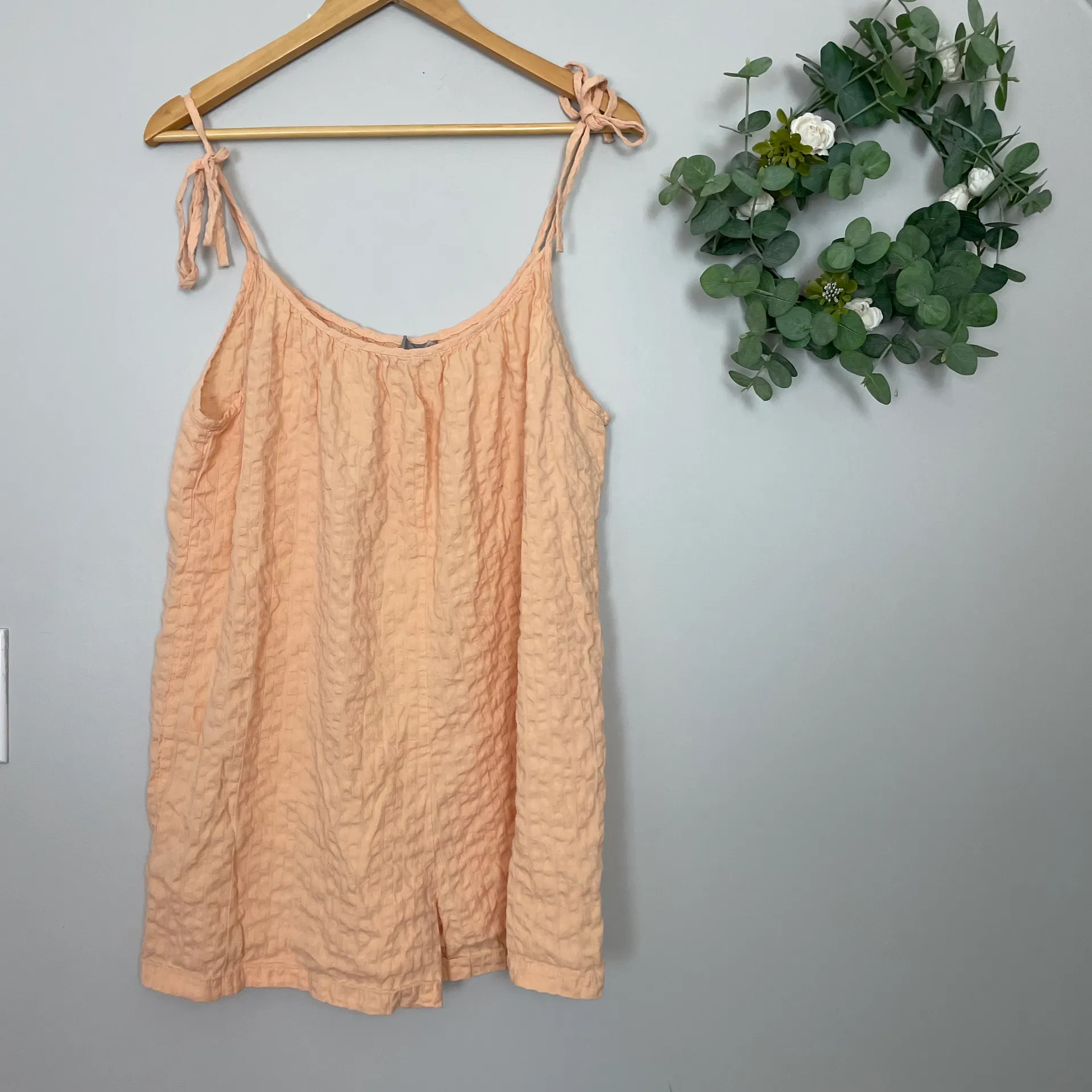 ASOS Seersucker Cami Swing Romper - Image 4