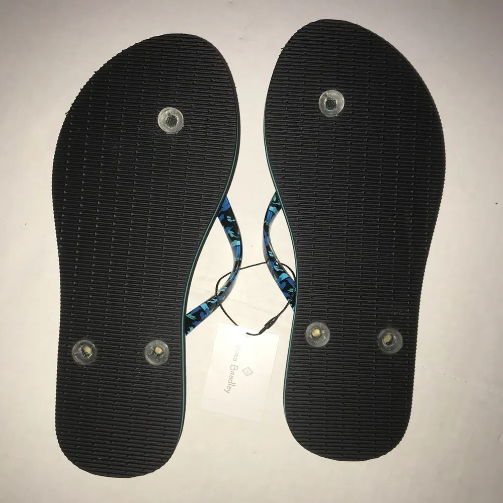 Vera Bradley Flip-Flops Splash Floral New Sz 5/6 - Image 6