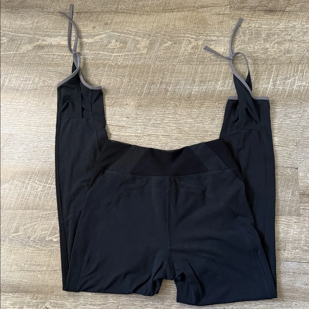 Lole Black Strappy Leggings Size Small - Image 3