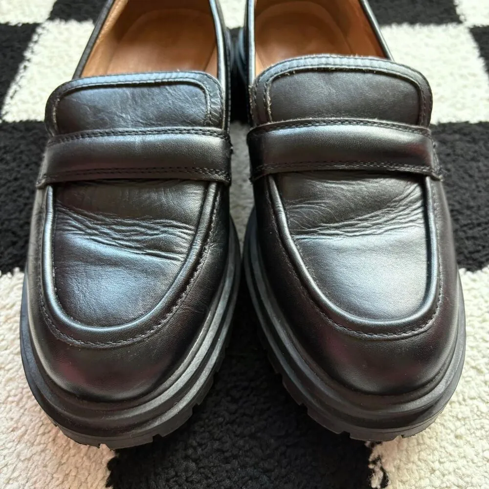 Madewell Bradley Lugsole Leather Loafers 8.5 - Image 6