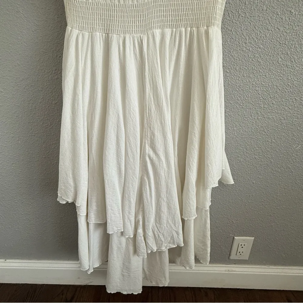 Vintage New Hero 100% Native American Cotton Dress Size‎ Medium Made in USA White - Image 6