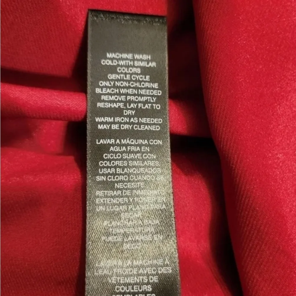 WHBM  Drama Sleeve lace dress - Image 9