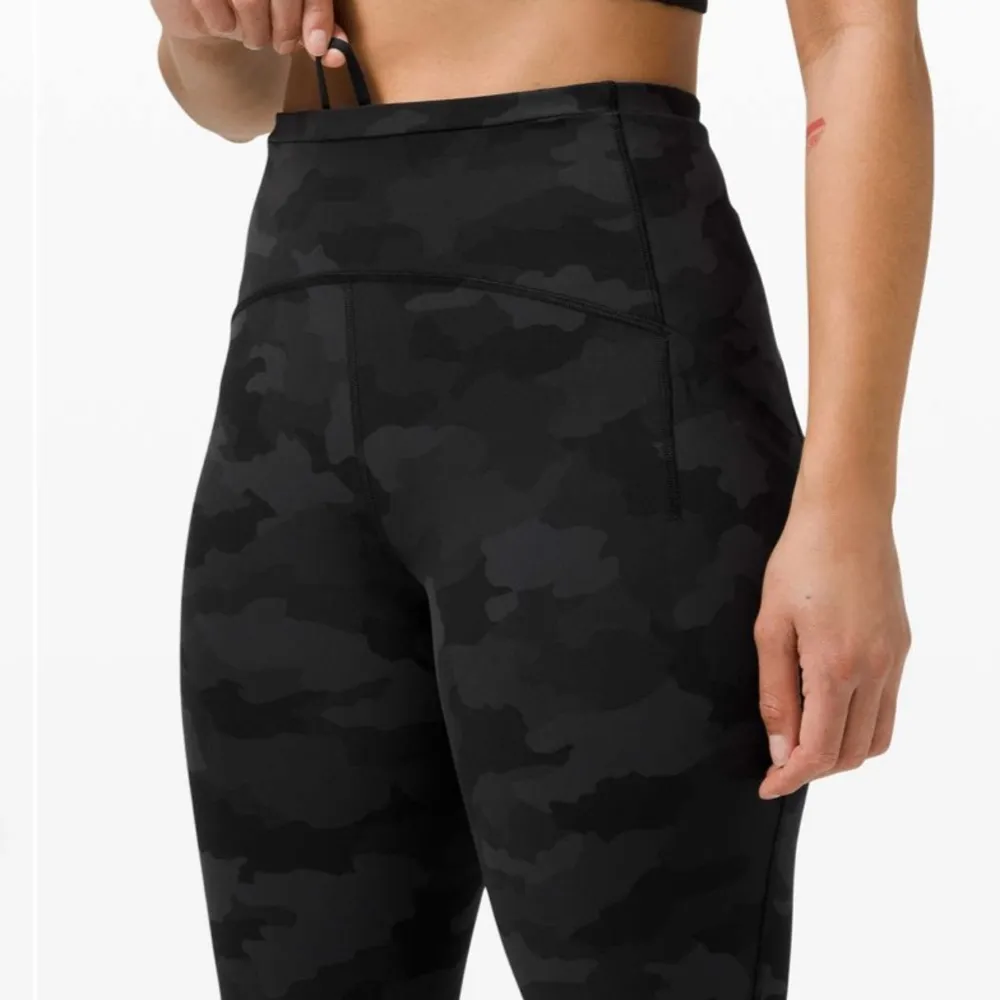 Lululemon Swift Speed High-Rise Crop 21” Heritage 365 Camo Deep Coal Leggings 0 - Image 4