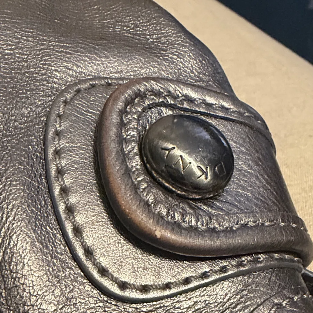 DKNY Metallic Shoulder Bag - Image 11