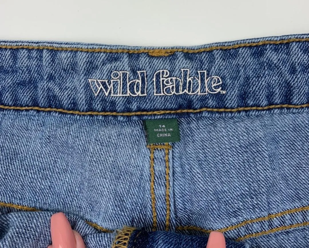 Wild Fable  High Waisted Distressed Jean Shorts - Image 4