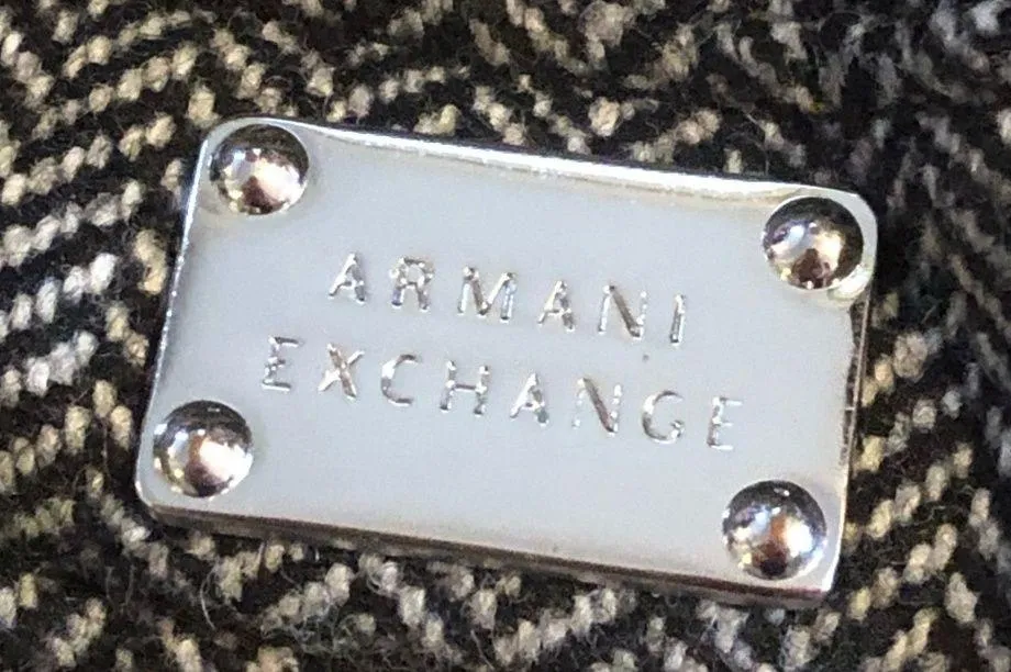 AX Armani Exchange Hat Winter Vintage Style Grey - Image 5