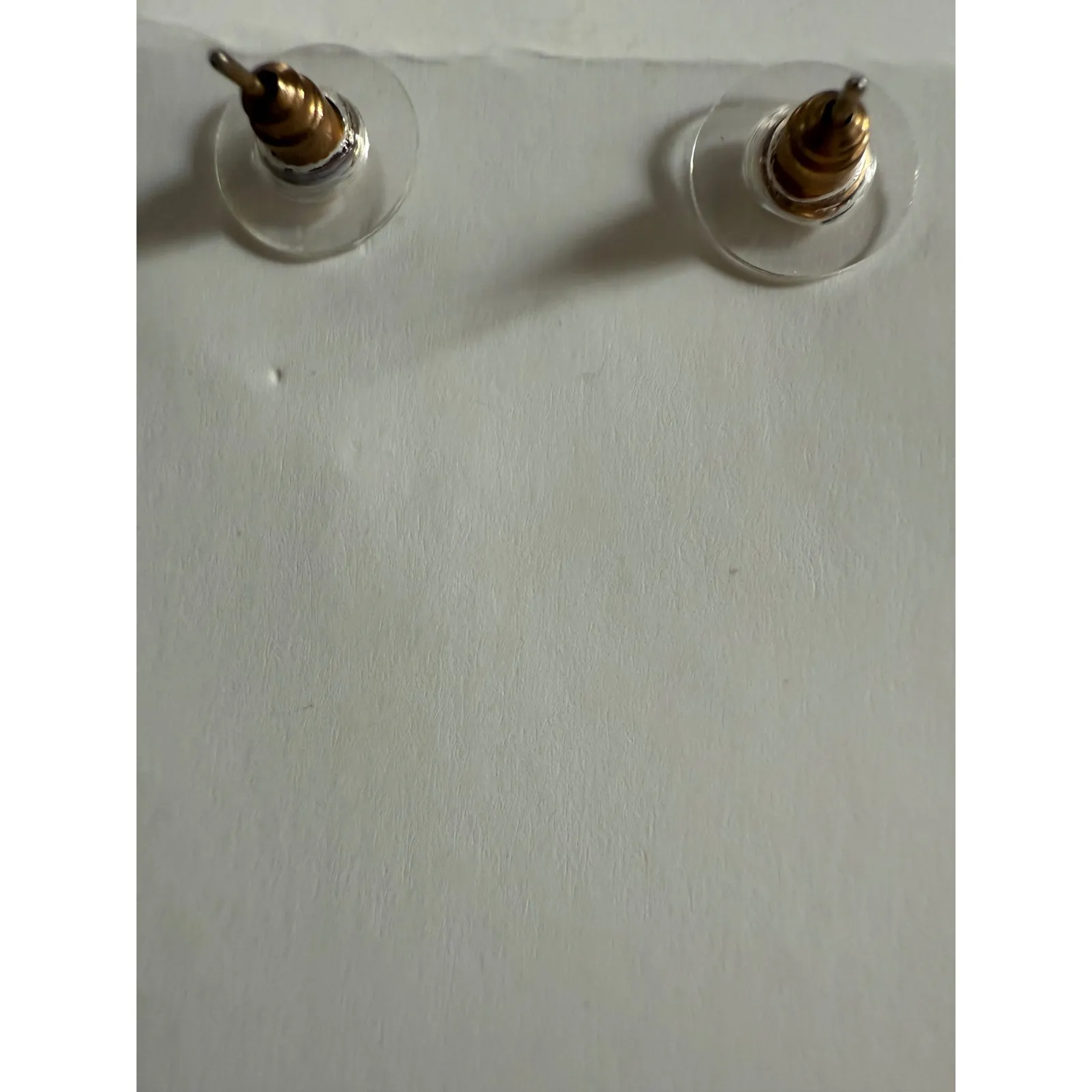 Rose White Tassel Fringe Dangle Earrings NWT Gold Floral Boho Bohemian - Image 4